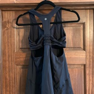 Lulu lemon size 8 black workout top